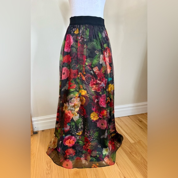 Alice + Olivia Dresses & Skirts - Alice & Olivia Floral Maxi Skirt